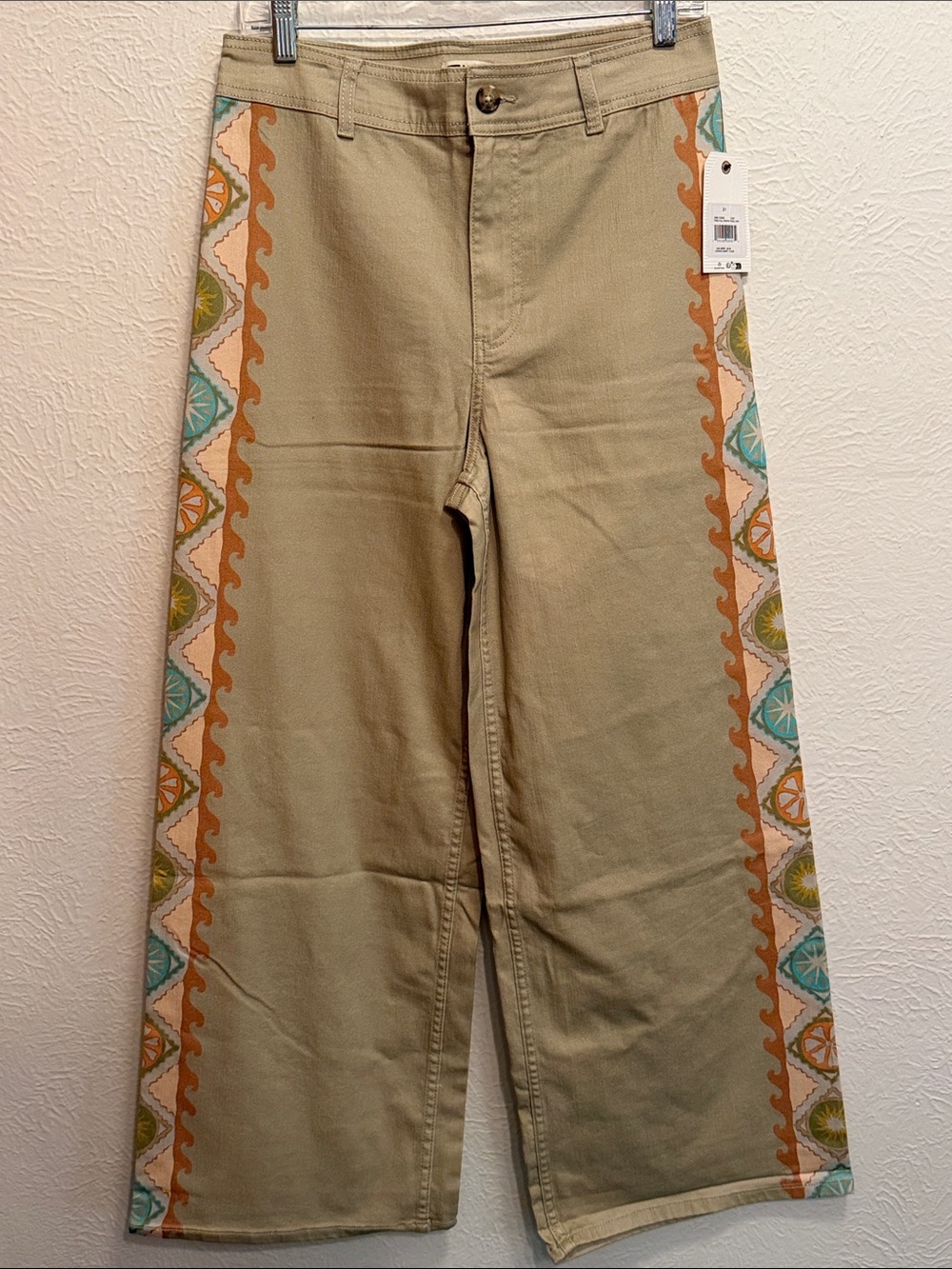 🎱🎱🎱BOGOHO🎱🎱🎱 Billabong Side-Stripe Pants - Cactus Green-31